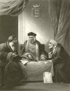 Henri VII avec Empson et Dudley