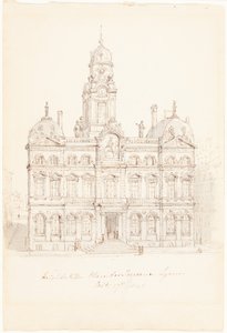 Hôtel de Ville, place des Terreaux, Lyon - Robert Smirke