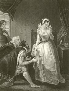 Lady Jane Grey refusant la couronne - Robert Smirke
