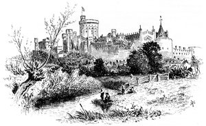 Windsor, depuis Clewer, 1880