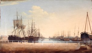 Vue ouest du nouveau quai à Kingston upon Hull