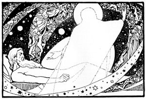 Dessin pour le Livre de Job, 1913 - Robert Traill Rose