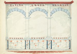 Dessin de restauration - Robert W.R. Taylor