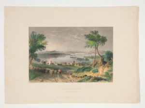 Centre Harbour, Lac Winnipesaukee, illustration pour Nathaniel Parker Willis - Robert Wallis