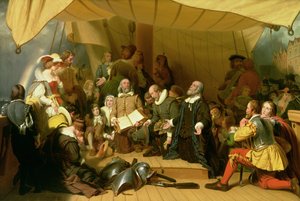 Embarquement des pèlerins