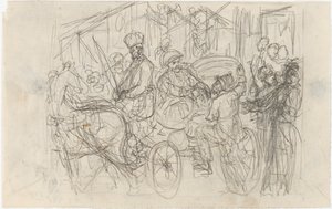 Un souvenir de marché du lieutenant. Illustrations pour les histoires de l