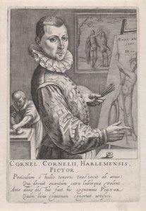 Portrait de Cornelis Cornelisz. van Haarlem - Robert Willemsz de Baudous