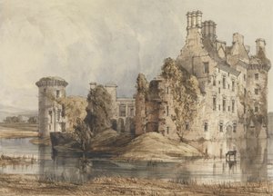 Château de Caerlaverock (vue générale)