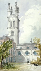 Église Saint-Michel, Cornhill, City de Londres, 1837