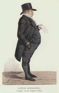 Nathan Rothschild, fondateur de la maison anglaise - Robert the younger Dighton