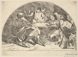 Nativité, 1680-1743 - Robert van Audenaerde