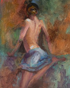 Jupe bleue, 2023