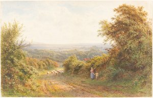 Squirrel Lane, près de Magham Down, Sussex