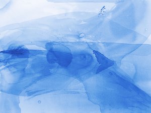 Bleu serein - Abstrait