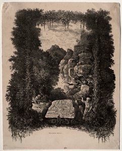Frontispice pour Fables et Contes de Fées par Thierry-Faletans - Rodolphe Bresdin