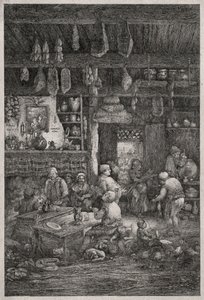 Intérieur moldave, 1856