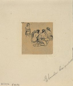 Étude sur les baigneurs - Rodolphe Bresdin