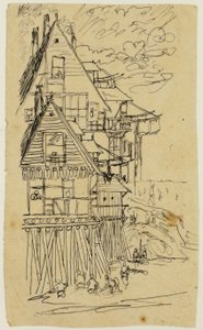 Le bord du rivage - Rodolphe Bresdin