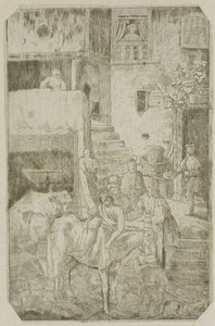 Le Bon Samaritain - Rodolphe Bresdin