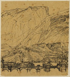 Les grands ponts - Rodolphe Bresdin