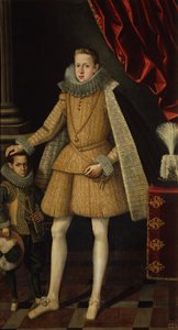 Prince Philip et le nain, Miguel Soplillo - Rodrigo de Villandrando