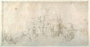 Un château sur un rocher - Roelandt Jacobsz. Savery