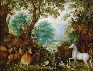 Orphée parmi les animaux - Roelandt Jacobsz. Savery