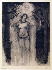 Symbolisme : Kundry - Rogelio Egusquiza