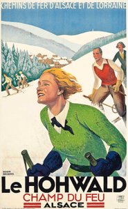 Le Hohwald, vers 1930 (lithographie couleur) - Roger Broders