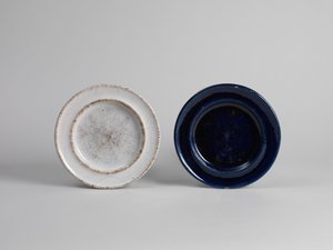 Assiette en faïence blanche, 1914-15