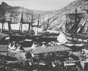 Port de Balaklava pendant la guerre de Crimée - Roger Fenton
