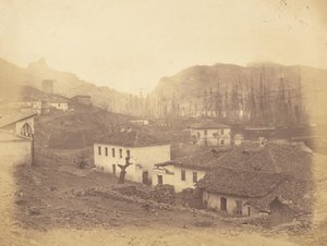 Balaklava, vue vers la mer. - Roger Fenton