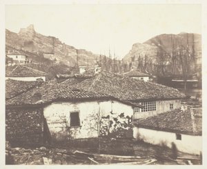 Chalets à Balaklava - Roger Fenton