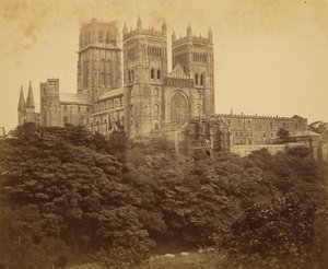 Façade ouest de Durham - Roger Fenton