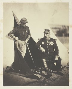 Le général Bosquet et le capitaine Dampière