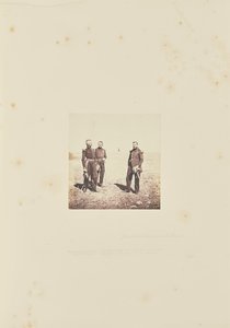 Le général Labousinière et le général Bevret. - Roger Fenton