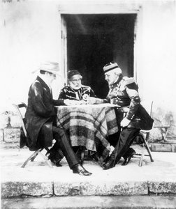 Lord Raglan, Omar Pacha et le général Pélissier, Crimée