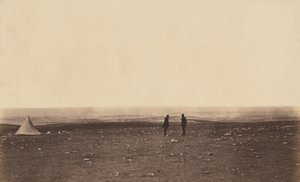 Agents dans le poste de surveillance de Cathcarts Hill - Roger Fenton