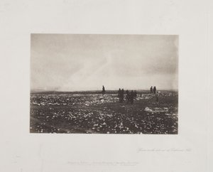 Officiers en Observation à la Colline de Cathcart - Roger Fenton
