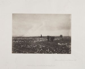 Officiers en observation à Cathcarts Hill, 1855 - Roger Fenton
