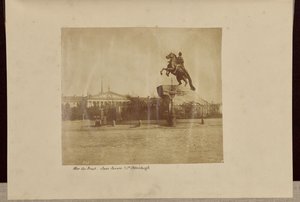Pierre le Grand, place Isaac, Saint-Pétersbourg [sic] - Roger Fenton