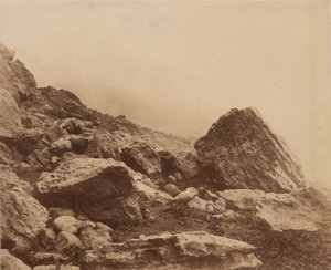 Rocken End dans la tempête, île de Wight, c. 1853 (photo) - Roger Fenton