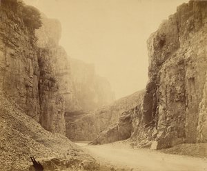 Les falaises de Cheddar, dans la vallée centrale - Roger Fenton