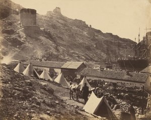 Le château génois, Balaklava - Roger Fenton