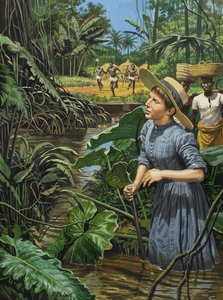 Exploratrice non identifiée en Afrique