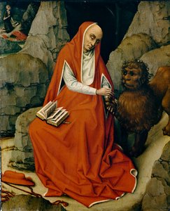 Saint Jérôme dans le désert, vers 1450-65
