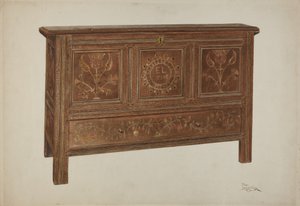 Coffre allemand de Pennsylvanie