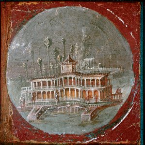 Une villa à Stabiae (fresque)