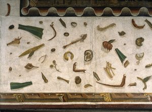 Asarotos (sol non balayé) Fragments de mosaïque signés par Harakliton de Rome, IIe siècle après J.-C., Rome - Roman