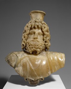 Buste de Sérapis, 100-150 AD - Roman